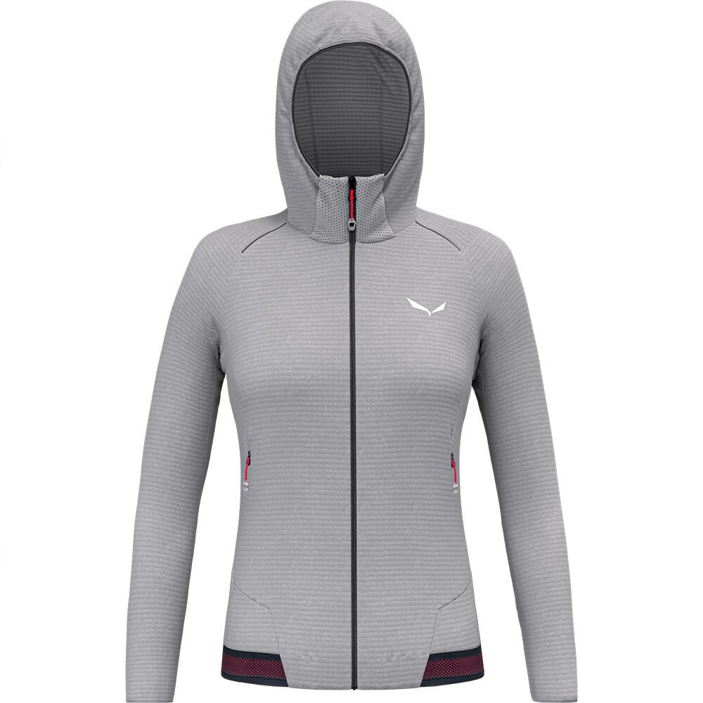 

Флис Salewa Pedroc PL HD full zip, серый