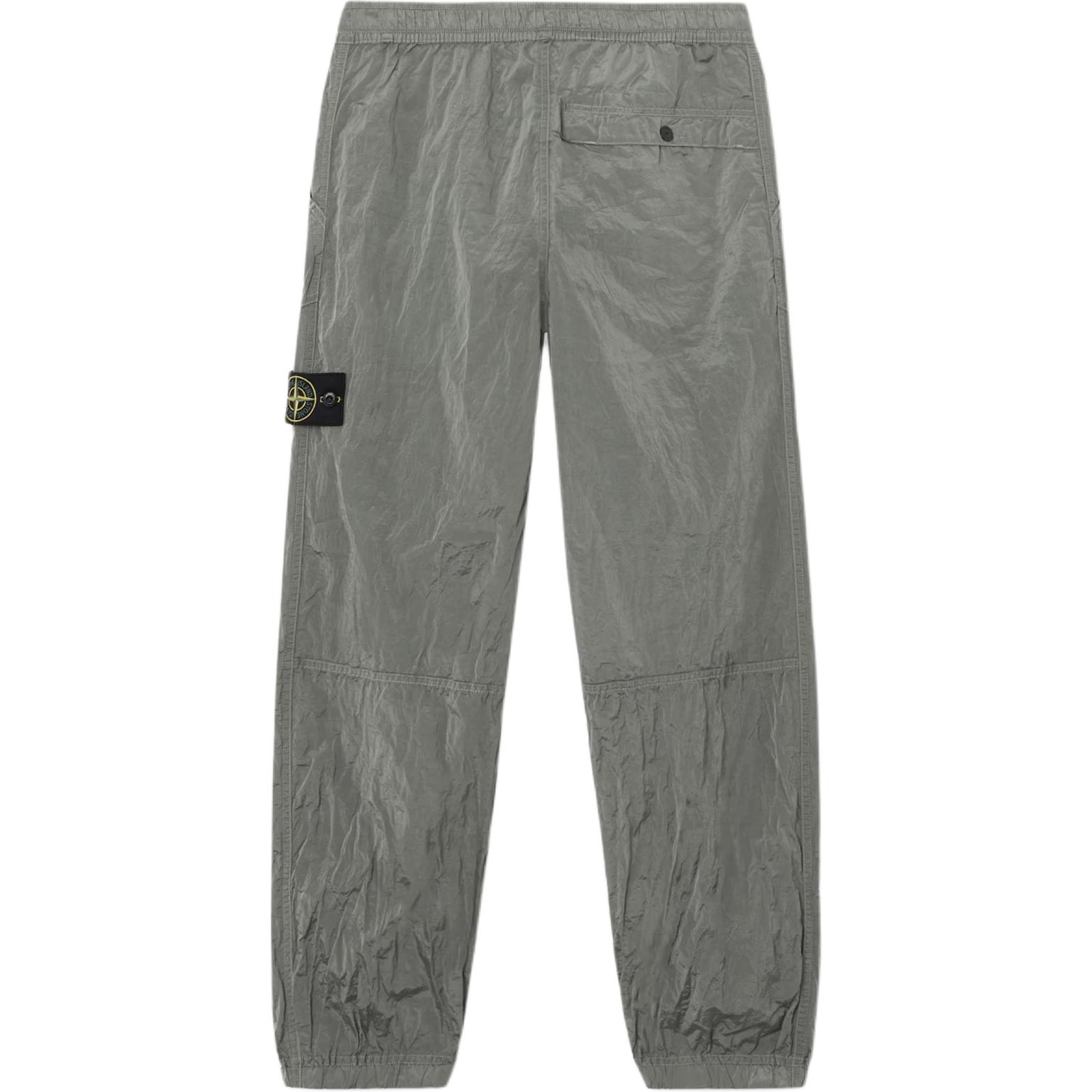 STONE ISLAND Вязаные спортивные штаны мужские sage green — фото 2
