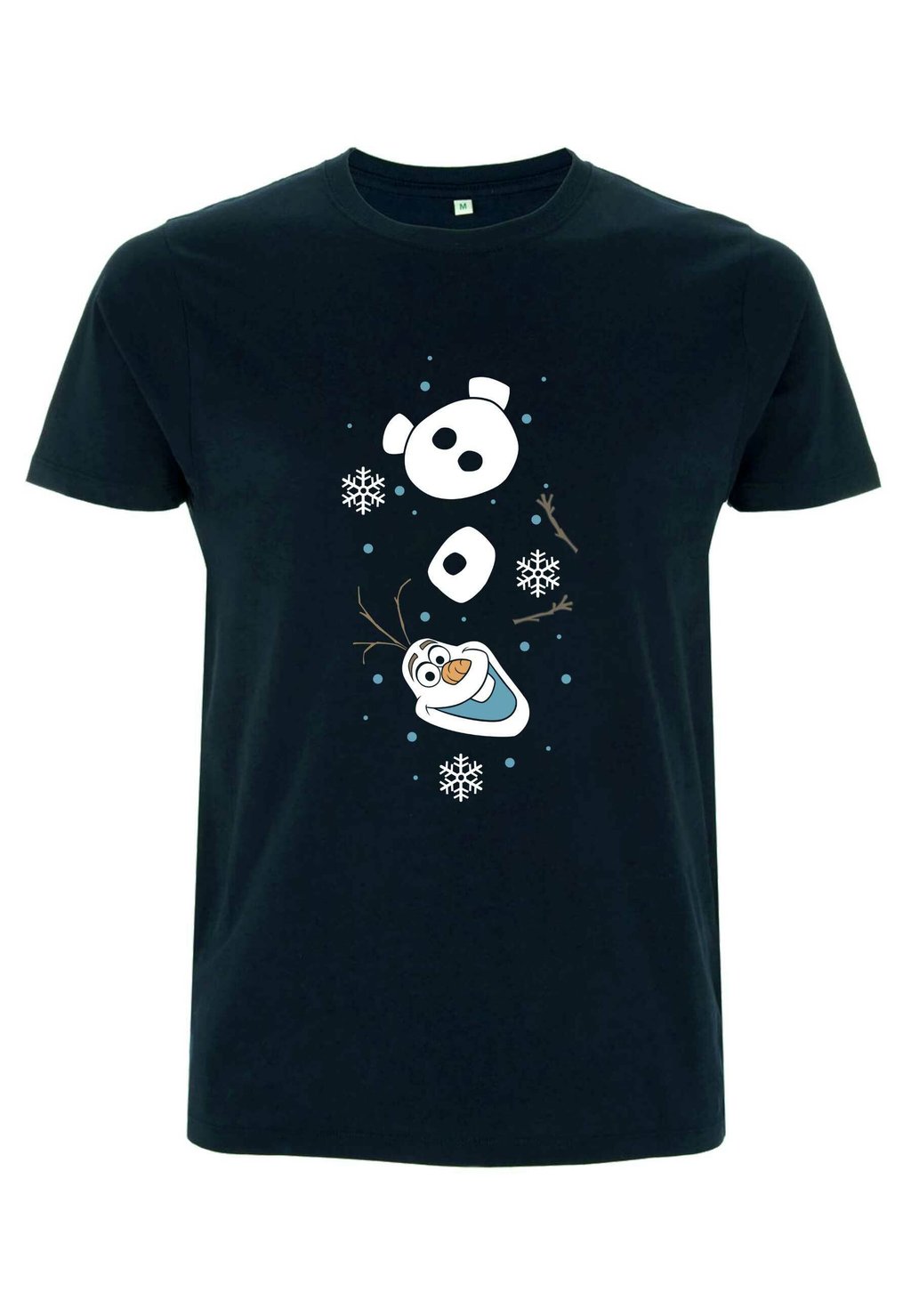 

Футболка с принтом FROZEN OLAF XMAS SLEEVE Disney, темно-синий