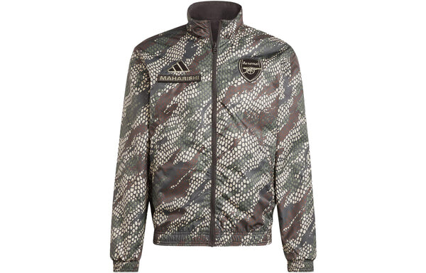 Куртка arsenal x maharishi anthem куртка Adidas, черный — фото 2