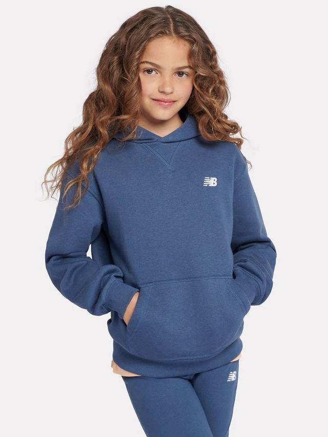 

Детский худи с логотипом Small и мягкой спинкой New Balance, Vintage Indigo