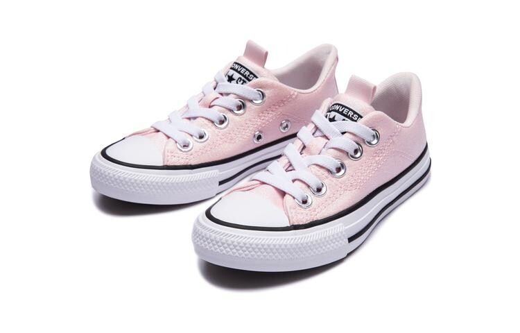 Детские парусиновые туфли Converse Chuck Taylor All Star PS, Pink — фото 4