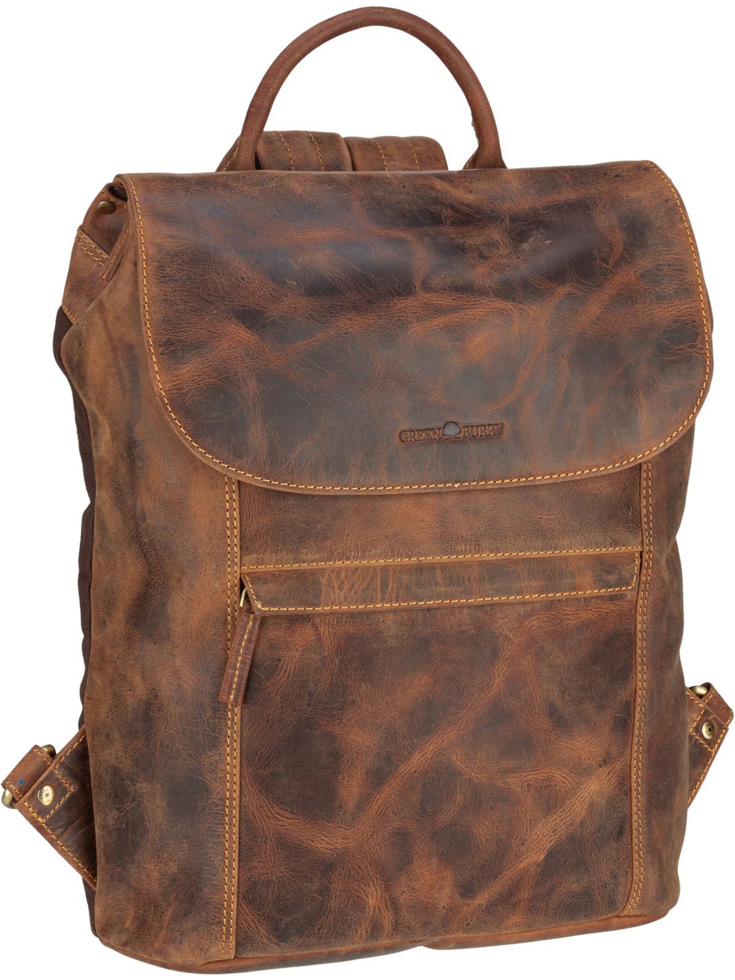 

Рюкзак Greenburry/Backpack Vintage 1545 Backpack, цвет Sattelbraun