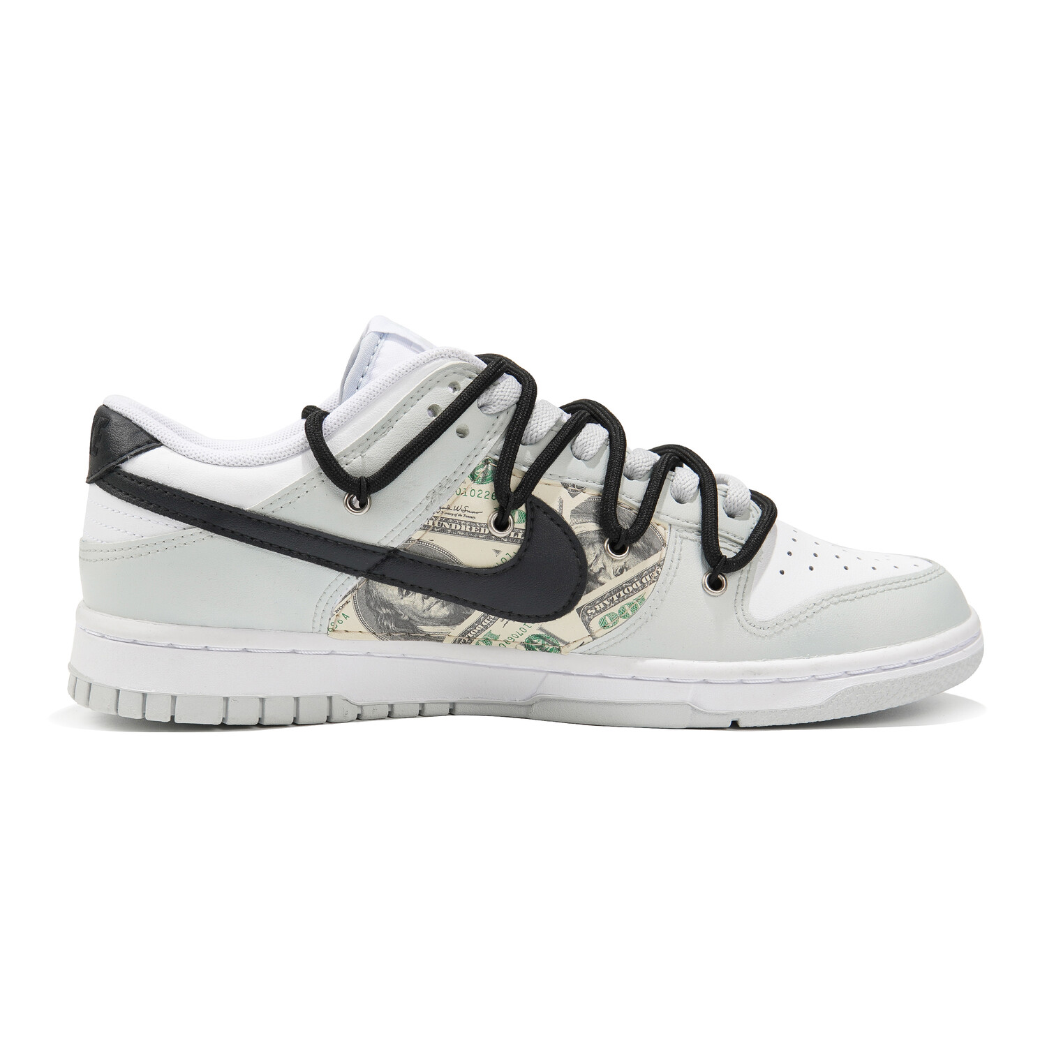 

Кроссовки Nike Dunk Skateboard Shoes Men Low-Top Black White Gray