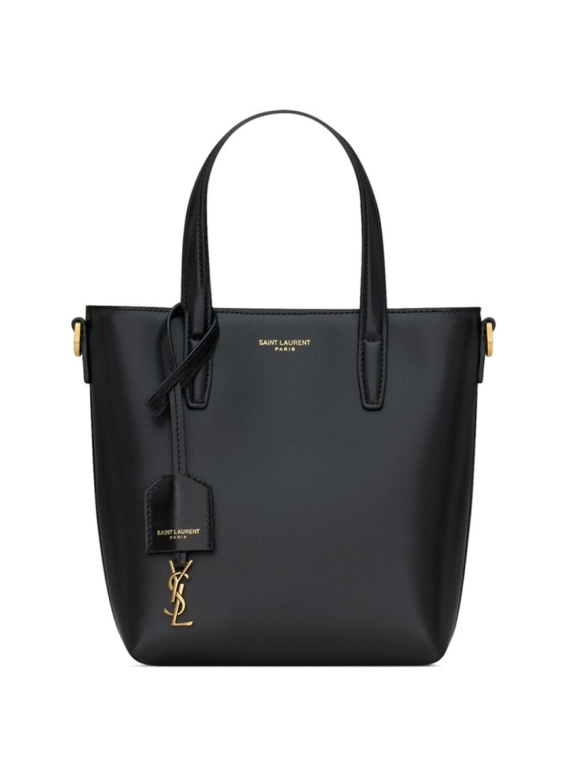 

Маленькая сумка-тоут Saint Laurent Shopping, черный