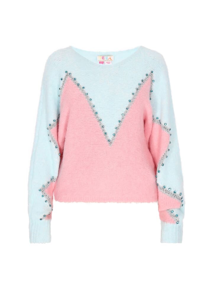

Пуловер IZIA Pullover, цвет Türkis Rosa