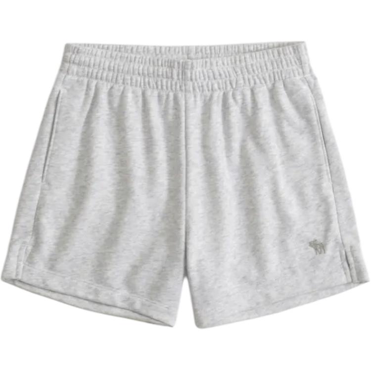 

Женские серые повседневные шорты Abercrombie＆Fitch, серый