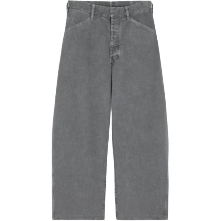 

Джинсы с регулируемым поясом Lemaire, серый