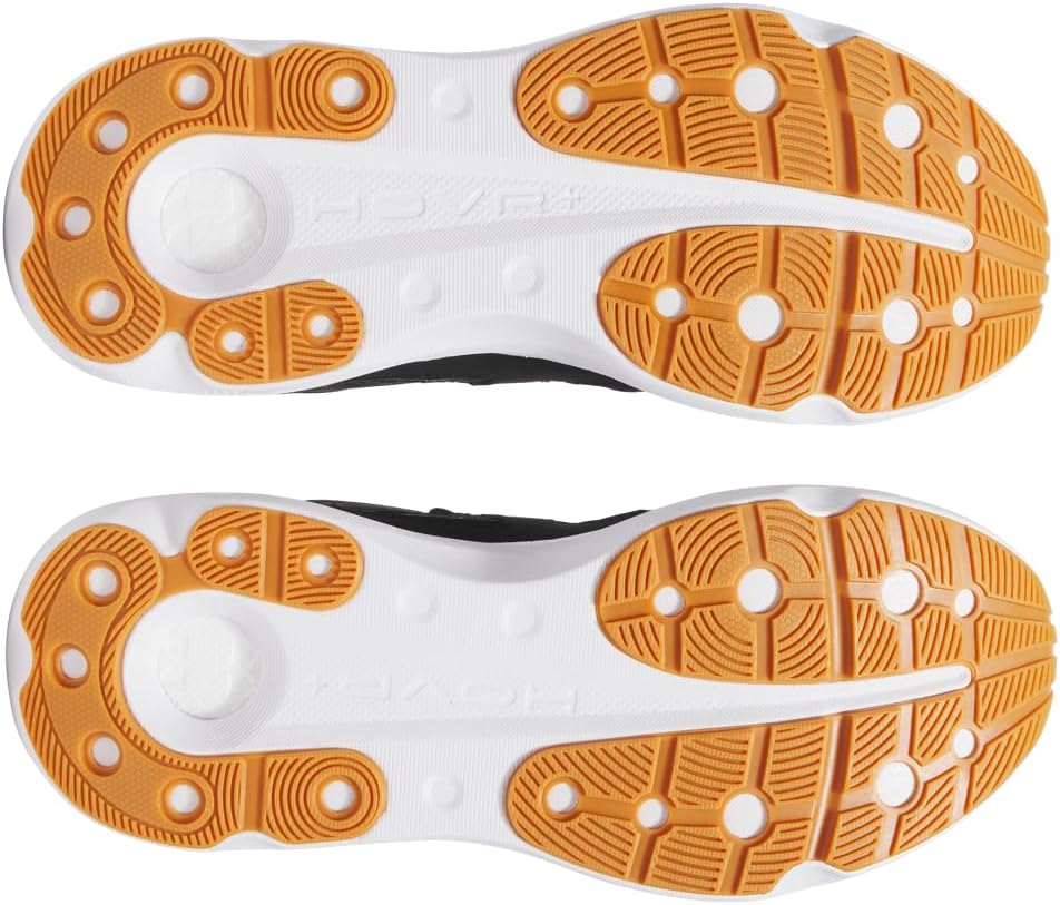 Under Armour Unisex Adult Infinite Mvmnt Shoes, (001) Black White Metallic Silver — фото 3