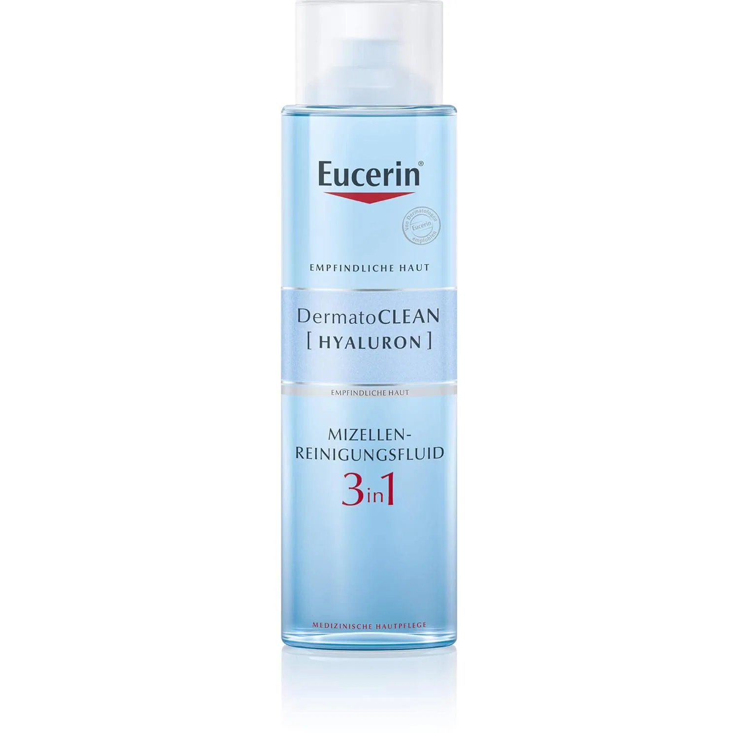 Мицеллярная вода Eucerin — Мицеллярная очищающая вода -в- «DermatoClean Hyal.» от