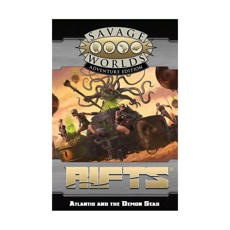 

Atlantis and the Demon Seas, Rifts - Core Books, Source Books & Miscellaneous, твердый переплет