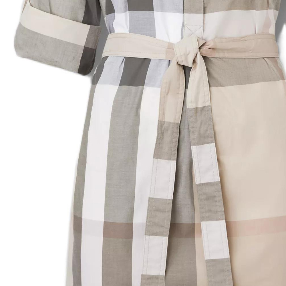 Футболка с длинными рукавами Burberry, женская, светло-бежевый — фото 4