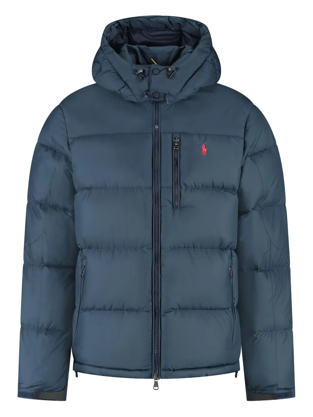 

Пальто с капюшоном на молнии Polo Ralph Lauren, синий