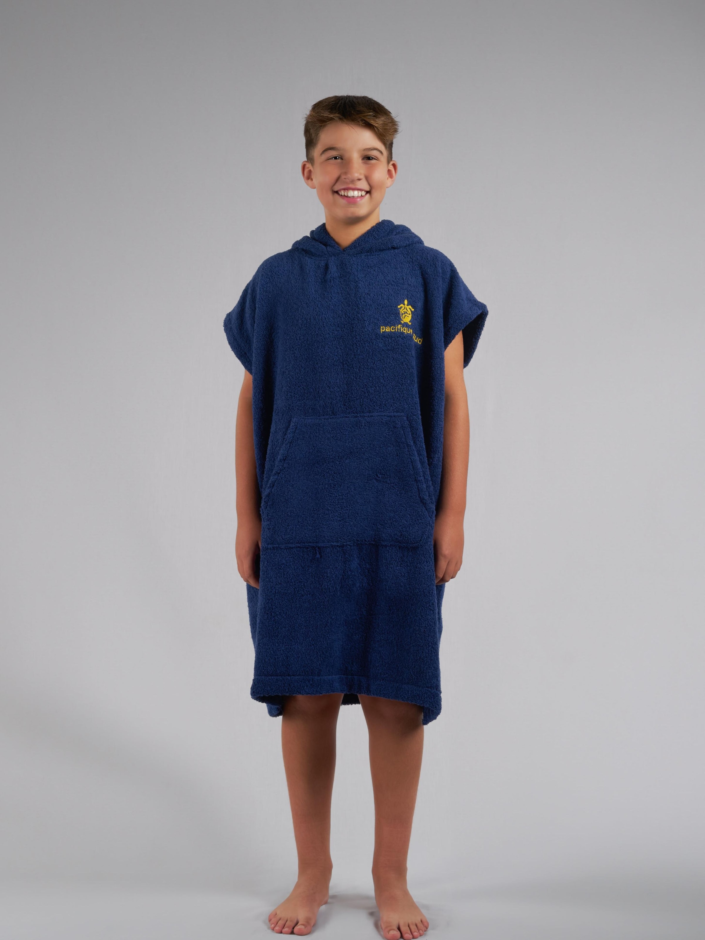 

Pacifique Sud Халат 'Poncho Surf' в цвете Marine Blue