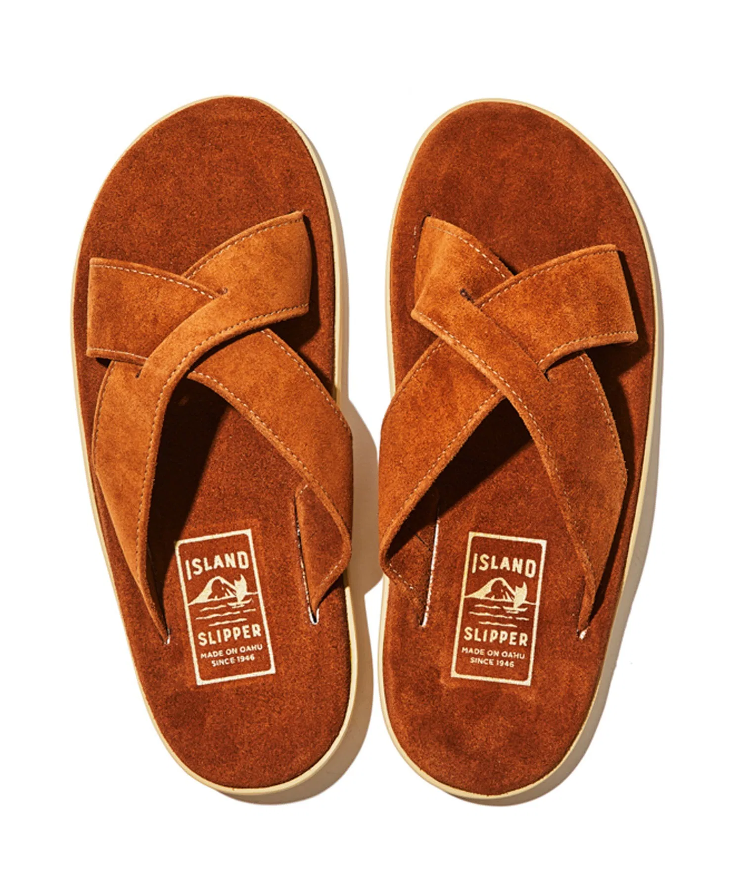 Мужские и женские кожаные сандалии ISLAND SLIPPER PT223