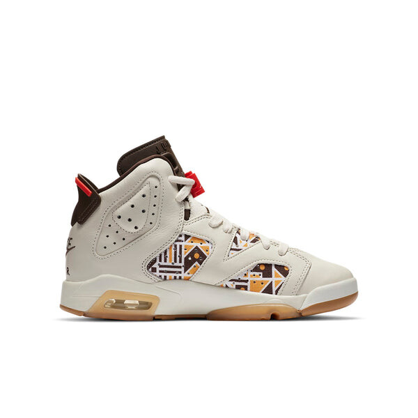 Кроссовки 6 retro 'quai 54 - sail gum' Air Jordan, мультиколор — фото 2