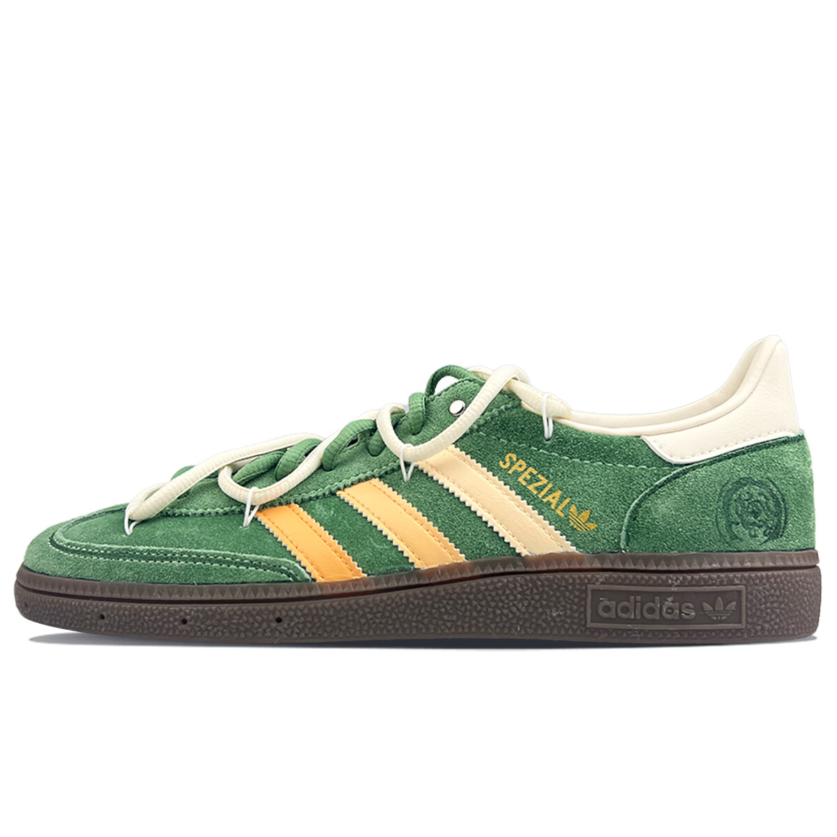 

Кроссовки adidas originals Handball Spzl Skateboarding Shoes Unisex Low-top Yellow, цвет Jasper