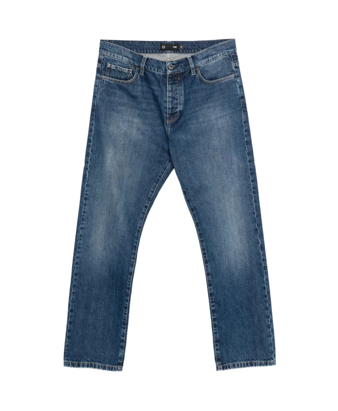 

Джинсы с застежкой на пуговицы и пятью карманами. Trc, синий