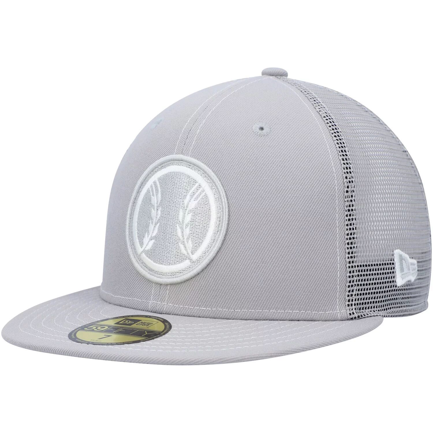 

Мужская серая кепка New Era Milwaukee Brewers 2023 для тренировки мяча на поле 59FIFTY