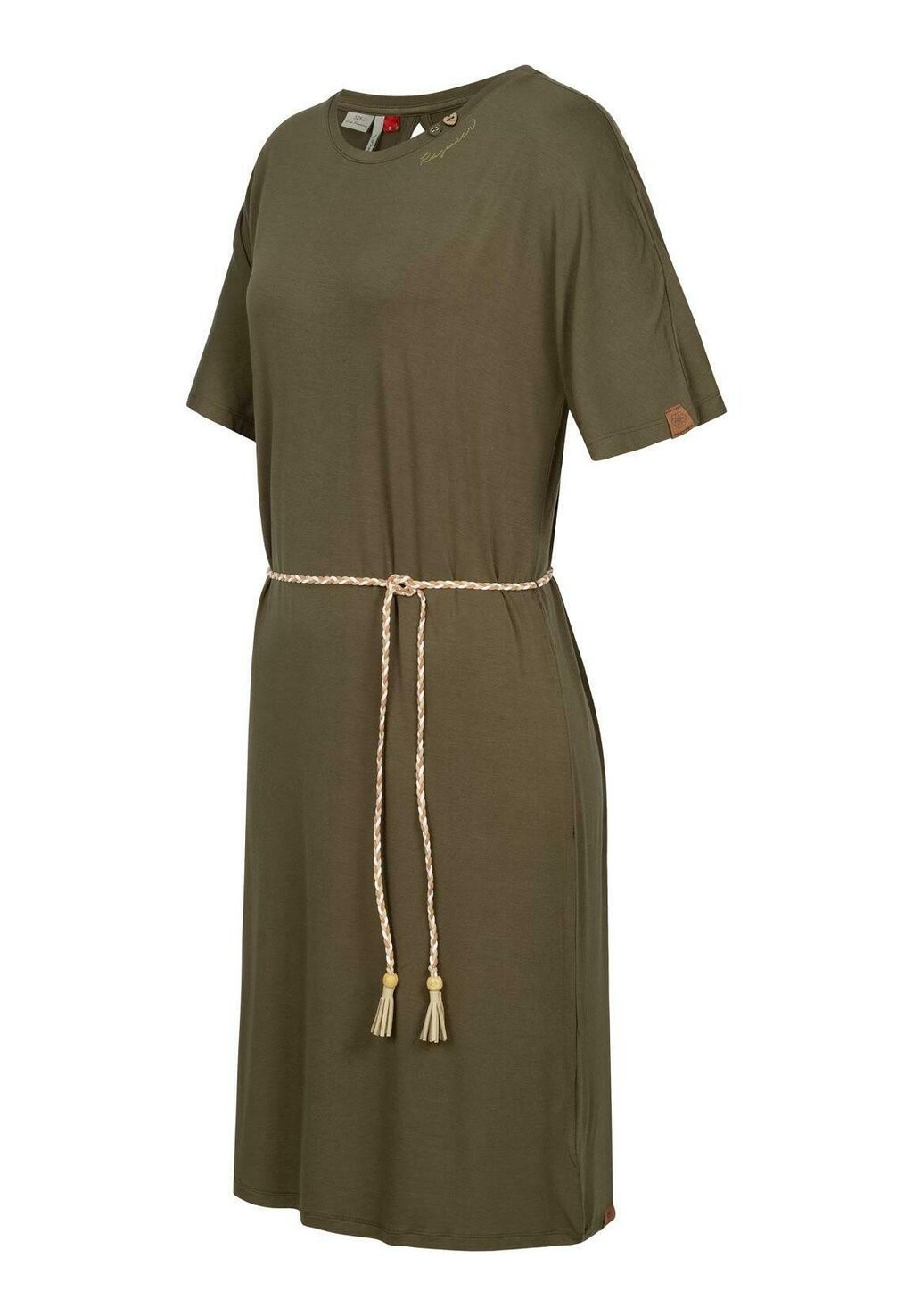 

Платье из джерси KASS Ragwear, оливковый