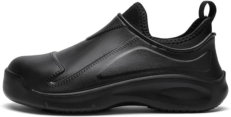 

Мужские ботинки с стальным носком, обувь с стальным носком, противоударные, противопрокольные, дышащие, высокие, легкие защитные обуви, противоскользящая рабочая обувь, промышленная строительная защитная обувь Generic, черный