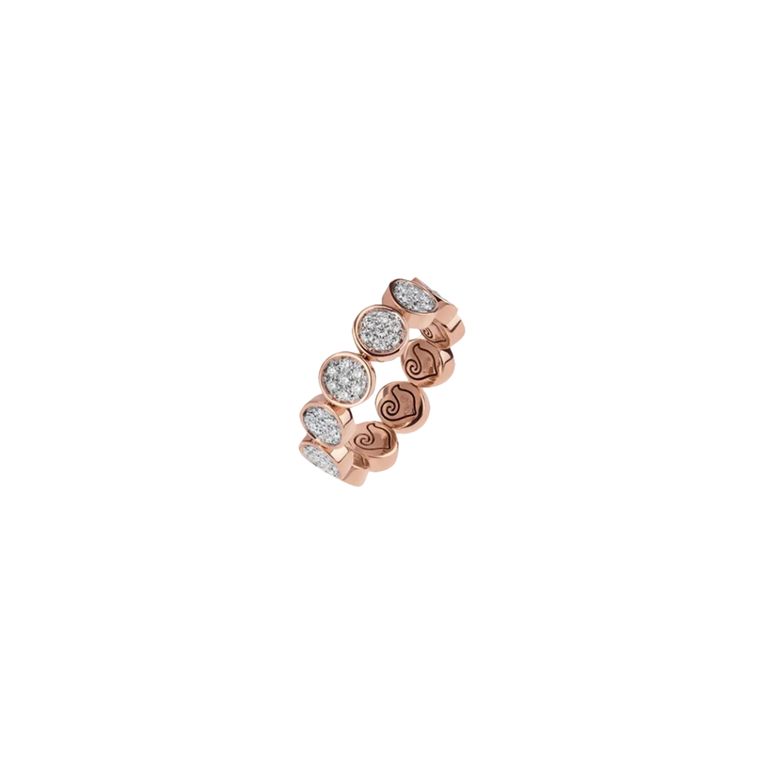 

Кольцо Chantecler Paillettes из розового золота с бриллиантами