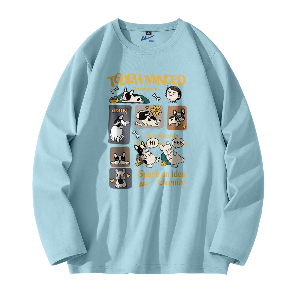 

Футболка мужская WARRIOR, светло-голубой