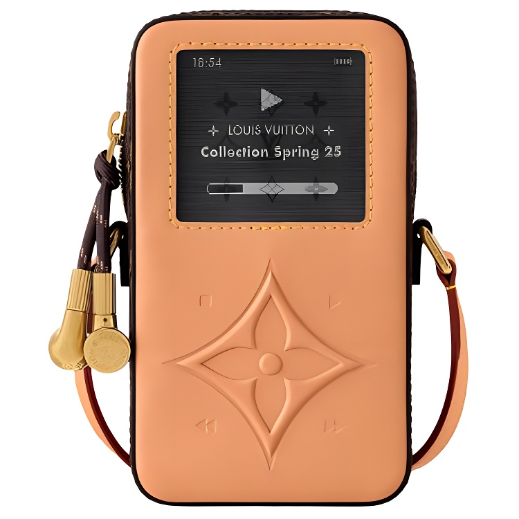 

LOUIS VUITTON Музыкальный плеер Носимая сумка-кошелёк Монограмма