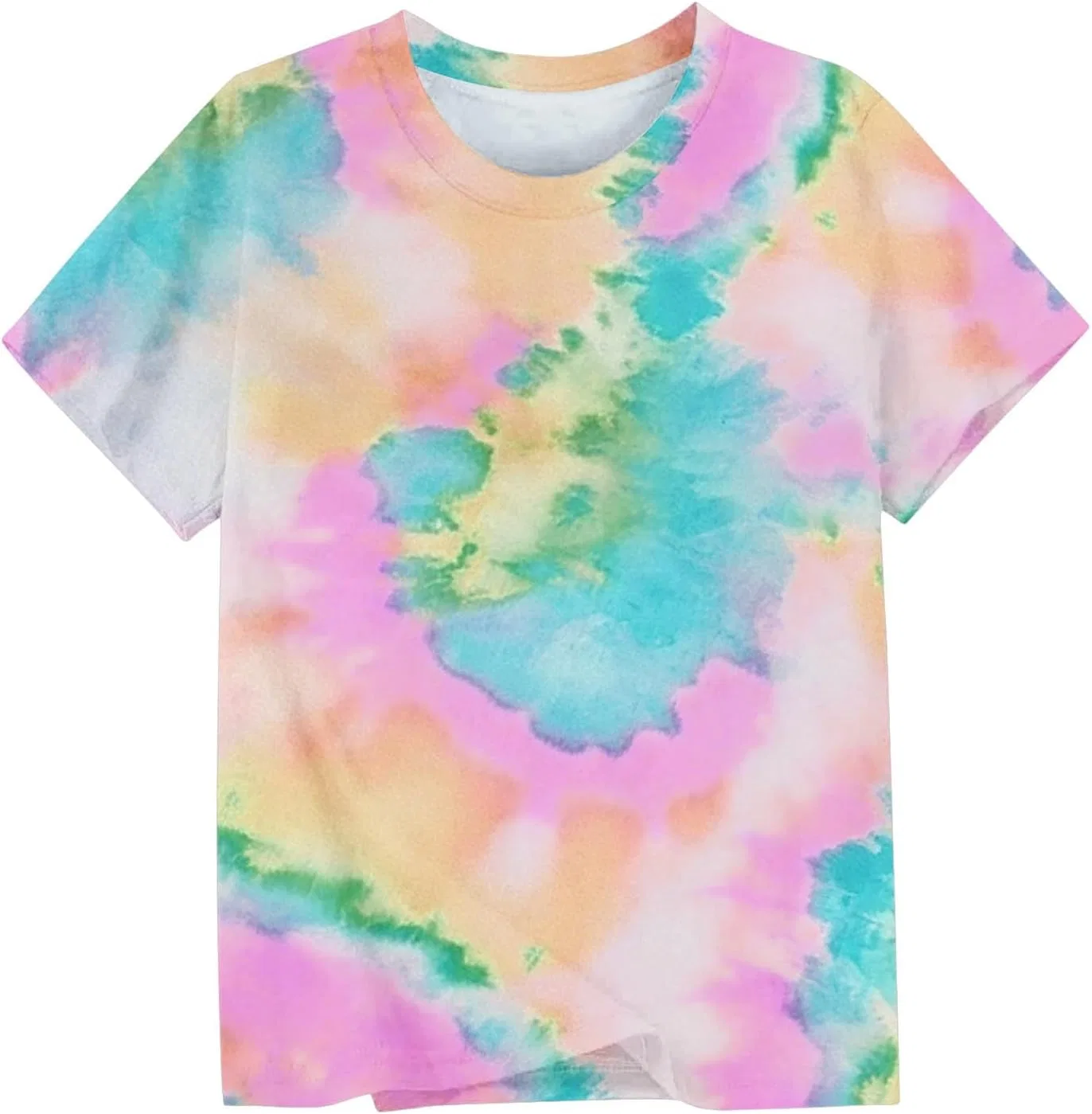 Футболка с принтом Tie Dye, Zzalalana, 3-14 лет, Pink — фото 4