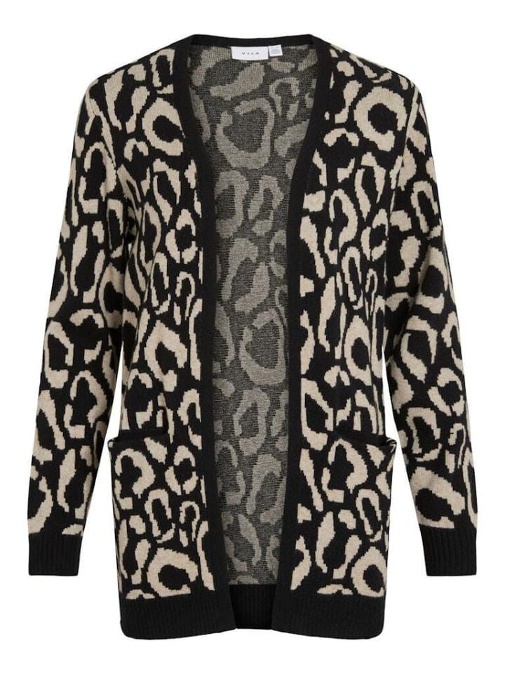 

Vila Пуловер цвета «Черная красавица»