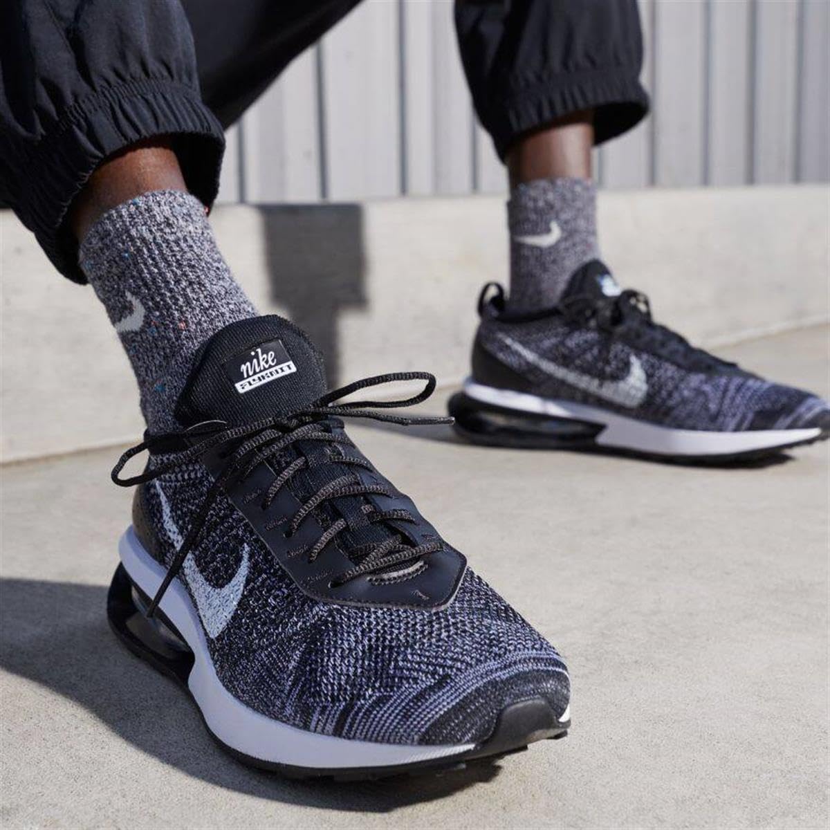 Мужские кроссовки Nike Air Max Flyknit Racer, розовый — фото 4