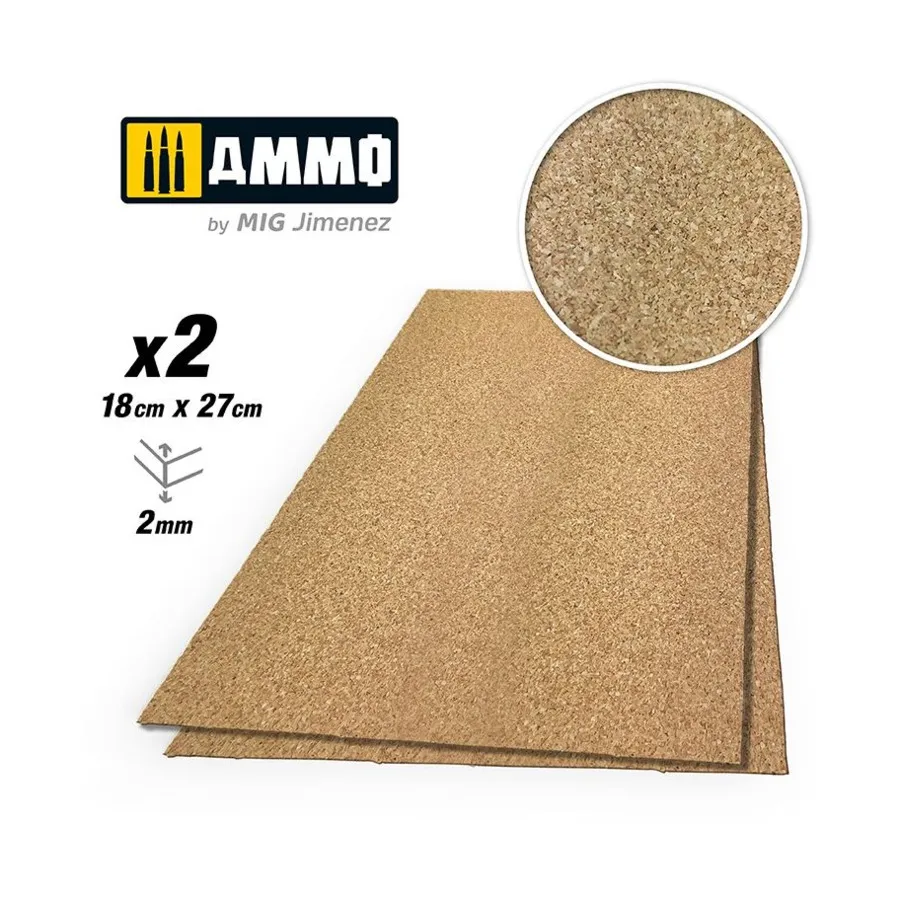 

Мелкое зерно (2 мм), Create Cork (AMMO)