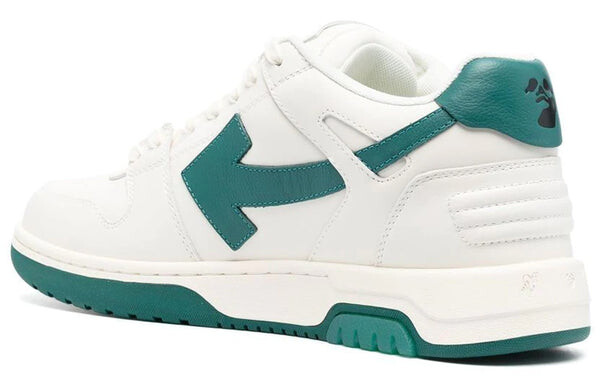 Кроссовки out of office low-top sneaker 'green white' Off-White, зеленый — фото 3