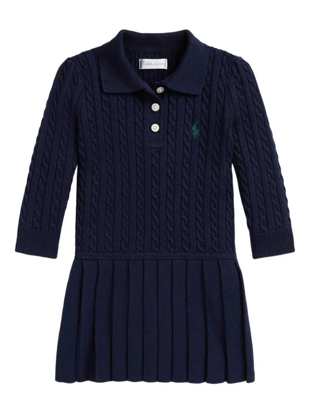 

Платье фактурной вязки POLO RALPH LAUREN KIDS, синий