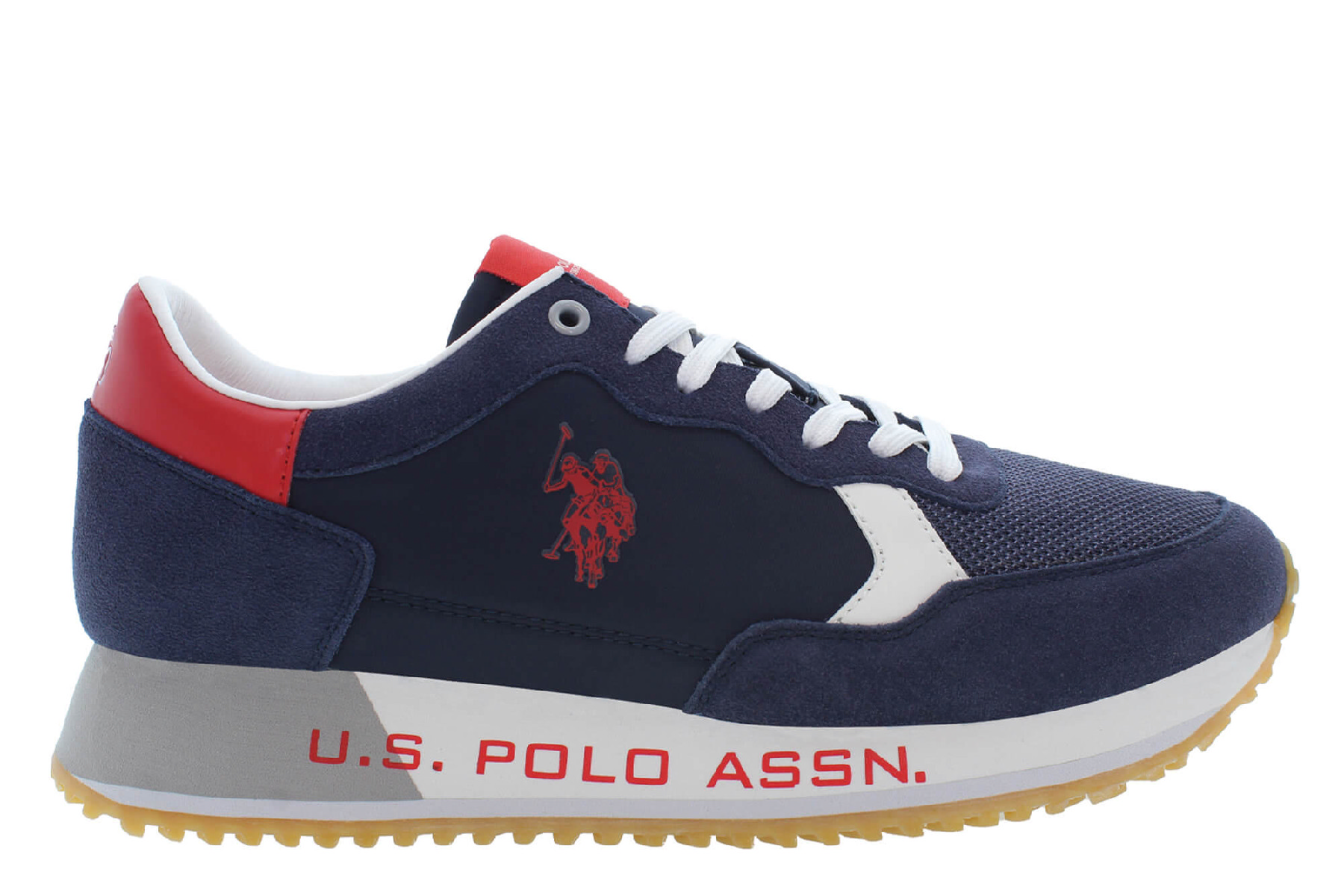 

Кроссовки с вырезом US Polo Assn, синий