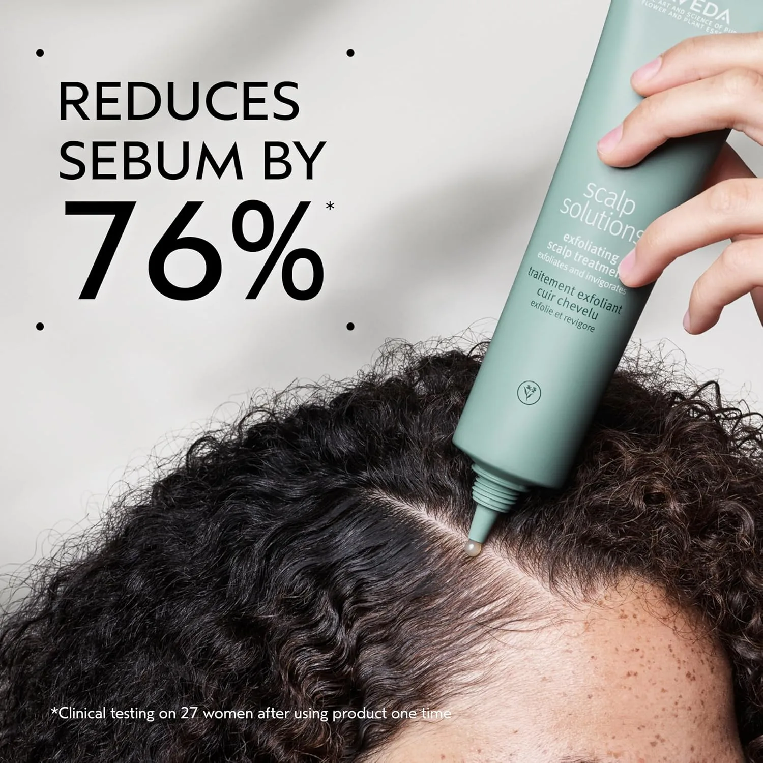 Aveda Scalp Solutions Exfoliating Scalp Treatment для очищения кожи головы от себума, загрязнений и налета, с салициловой кислотой и охлаждающим эффектом, 96% натуральных ингредиентов — фото 2