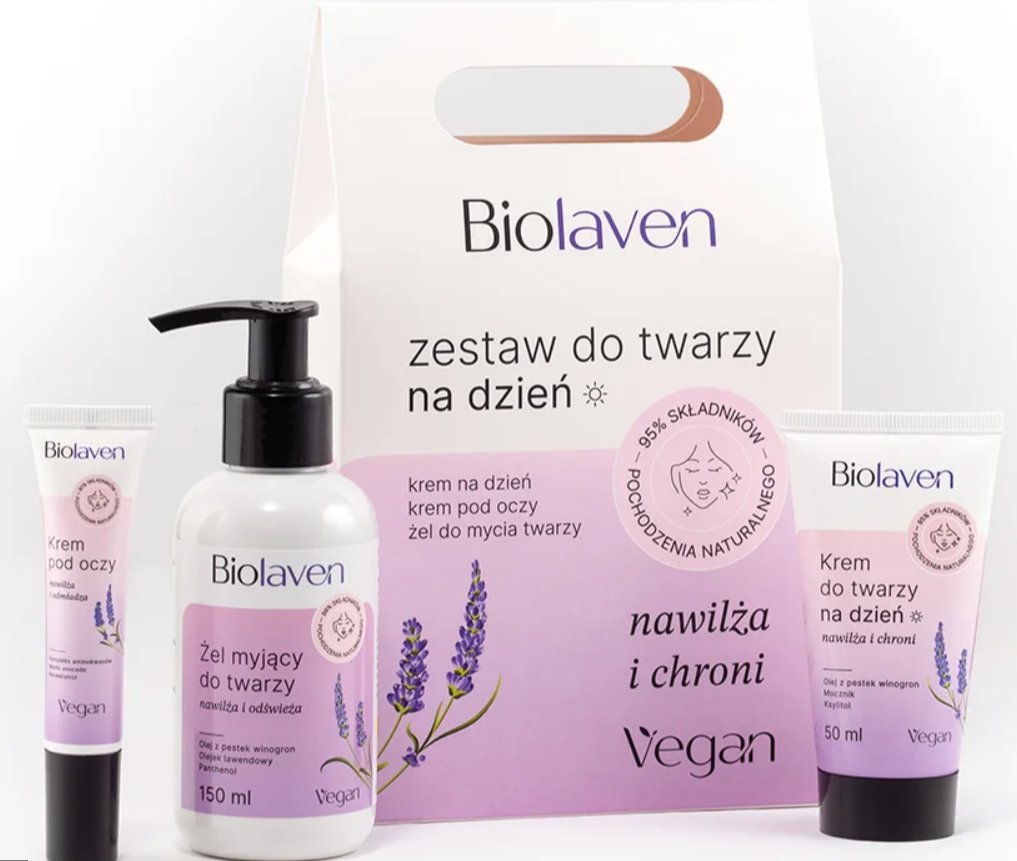 

Sylveco Biolaven, Дневной набор для лица, 3 шт