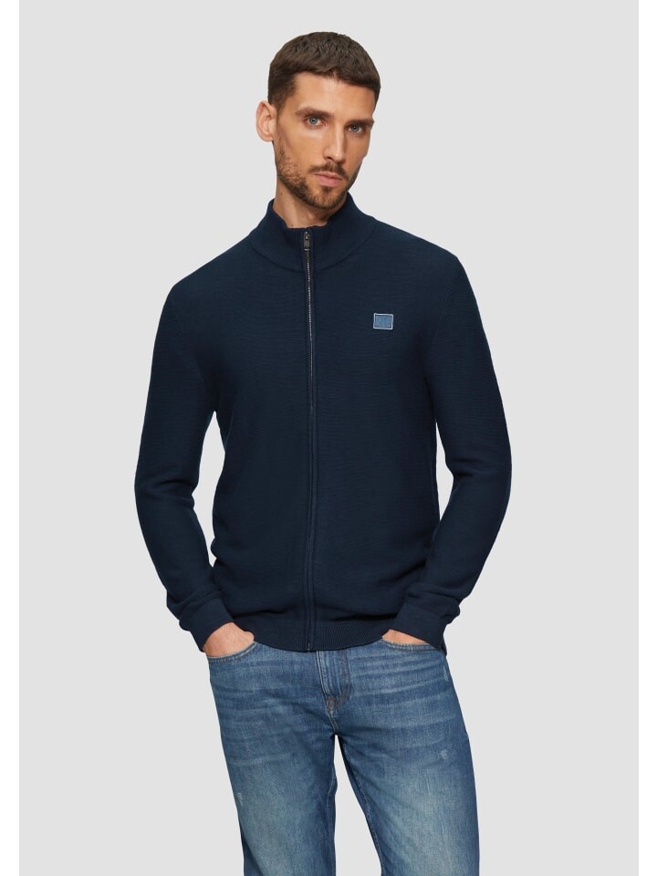 

Спортивная куртка s.Oliver Strickjacke langarm, синий