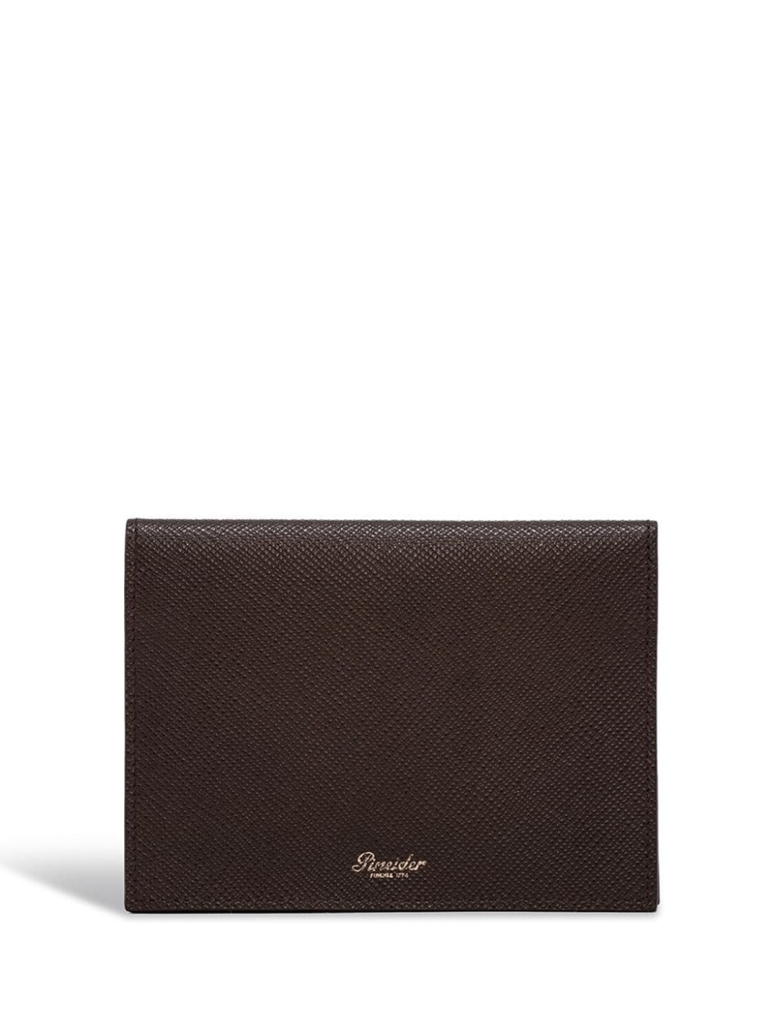 

Pineider картхолдер с логотипом, коричневый