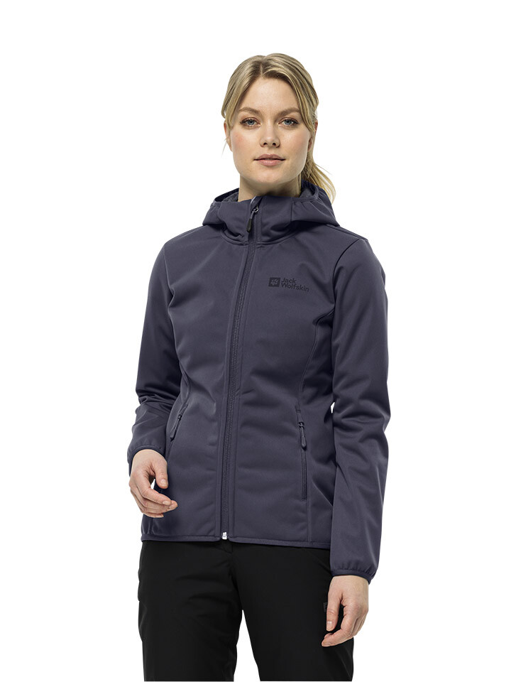 

Куртка софтшелл Jack Wolfskin Windhain, антрацит