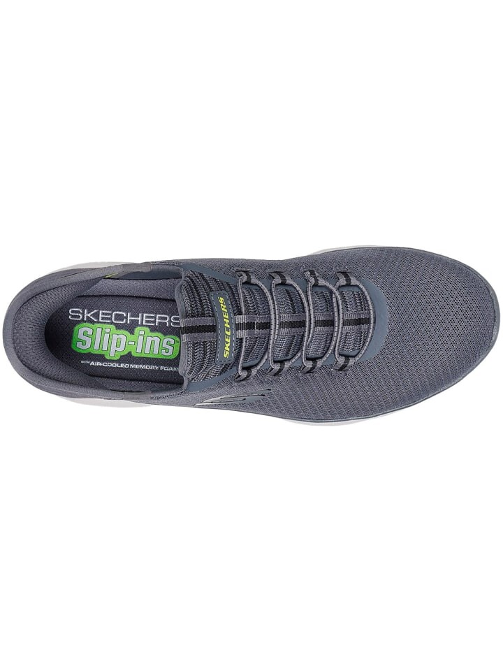 Кроссовки женские Skechers Summits текстильные, серый — фото 4