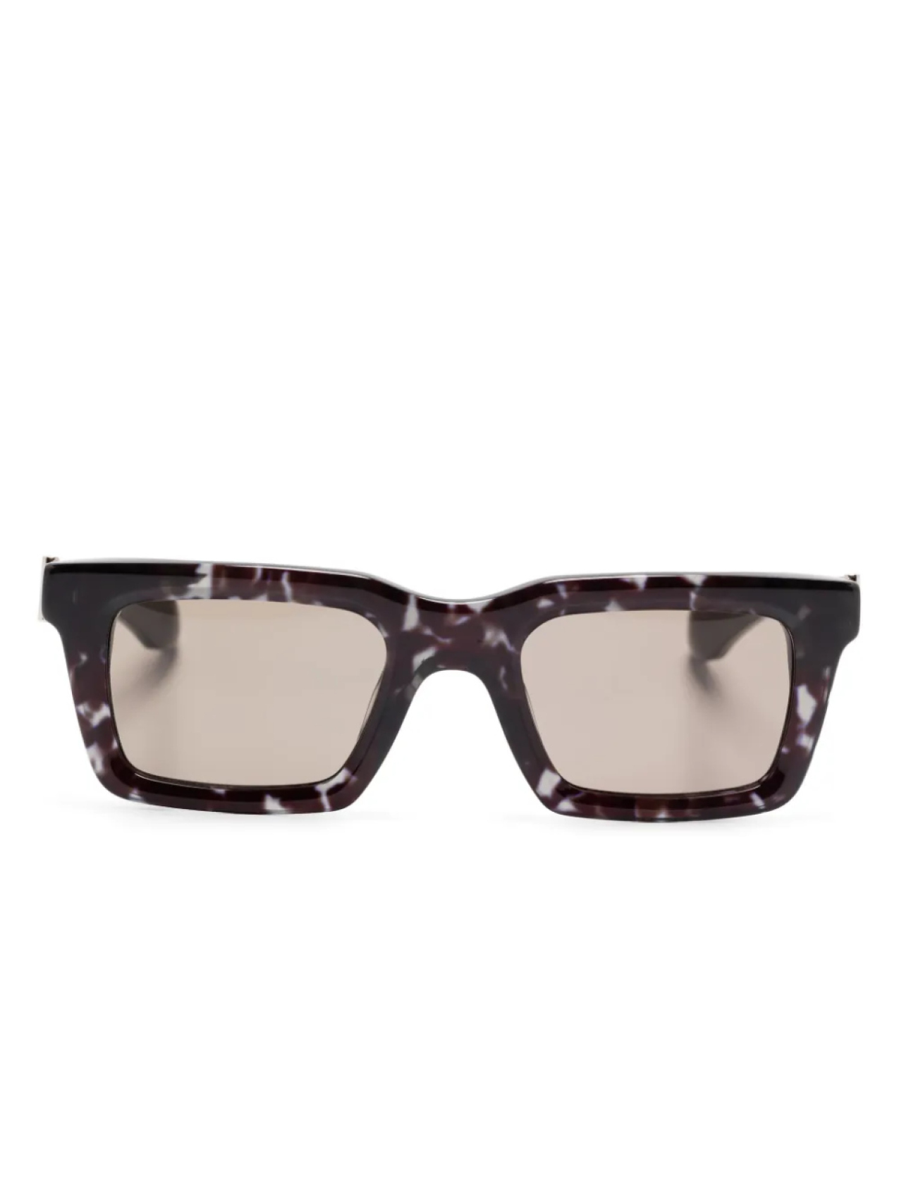 

Солнцезащитные очки в квадратной оправе Alexander McQueen Eyewear, черный
