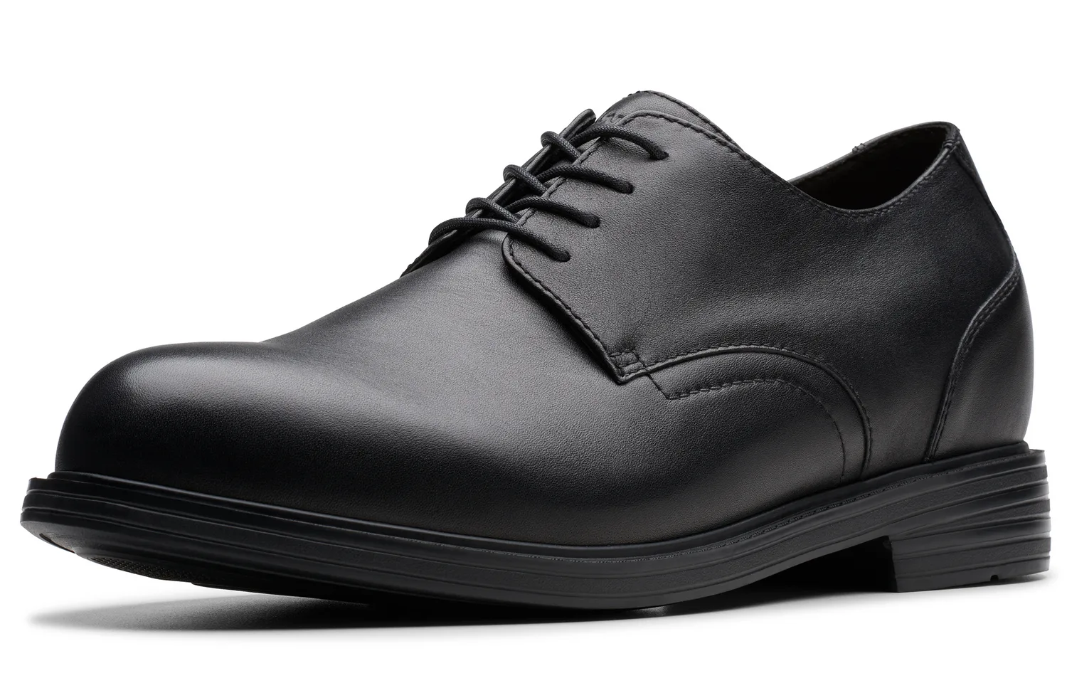 Clarks Мужские туфли из коровьей кожи черные — фото 2