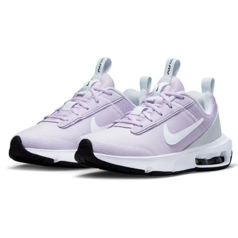 Nike Air Max INTRLK устойчивые к истиранию низкие повседневные кроссовки для подростков Violet — фото 4