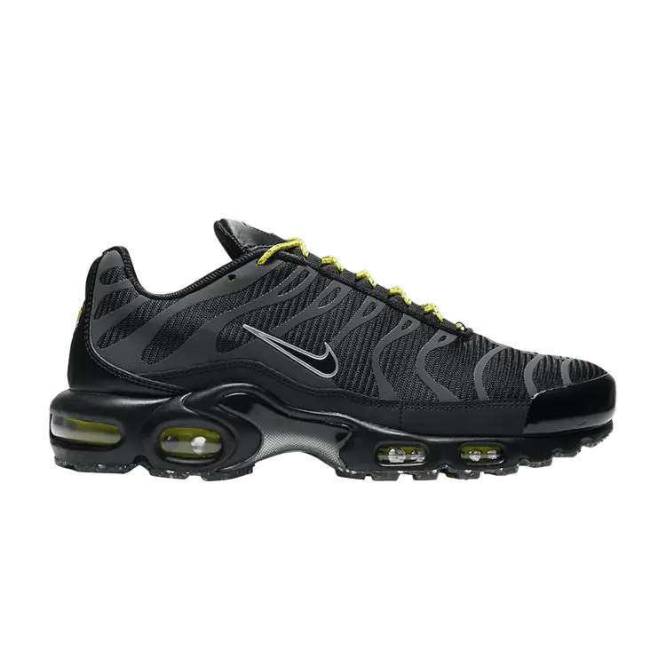 

Кроссовки Nike Air Max Plus 'Black Optic Yellow', черный