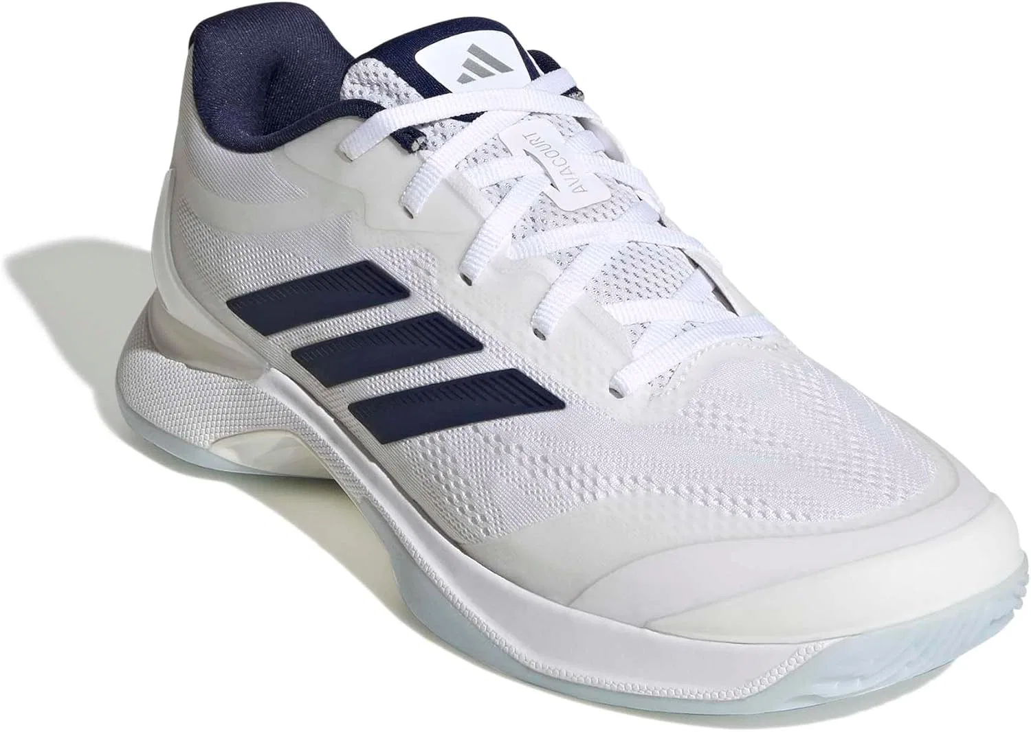 Кроссовки теннисные adidas Avacourt 3, White/Dark Blue/Crystal Sky — фото 4