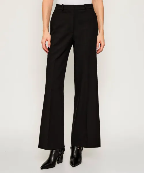 

Брюки Хасмина Flare fit Hugo, черный