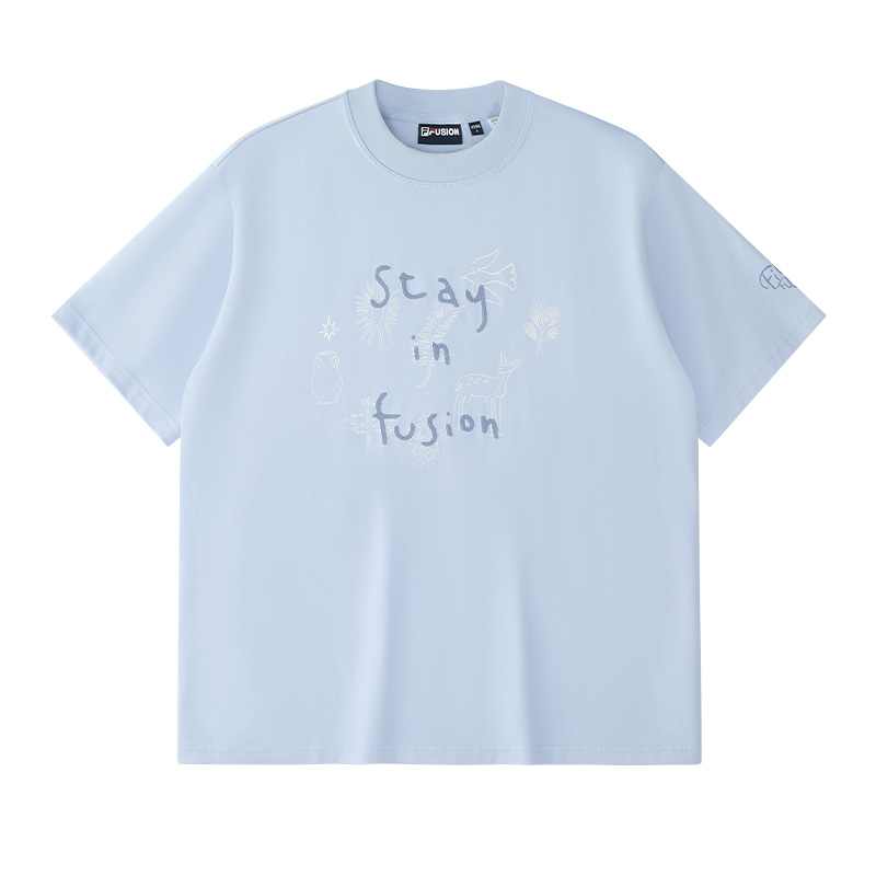 

Футболка унисекс Pucky Blue FILA FUSION