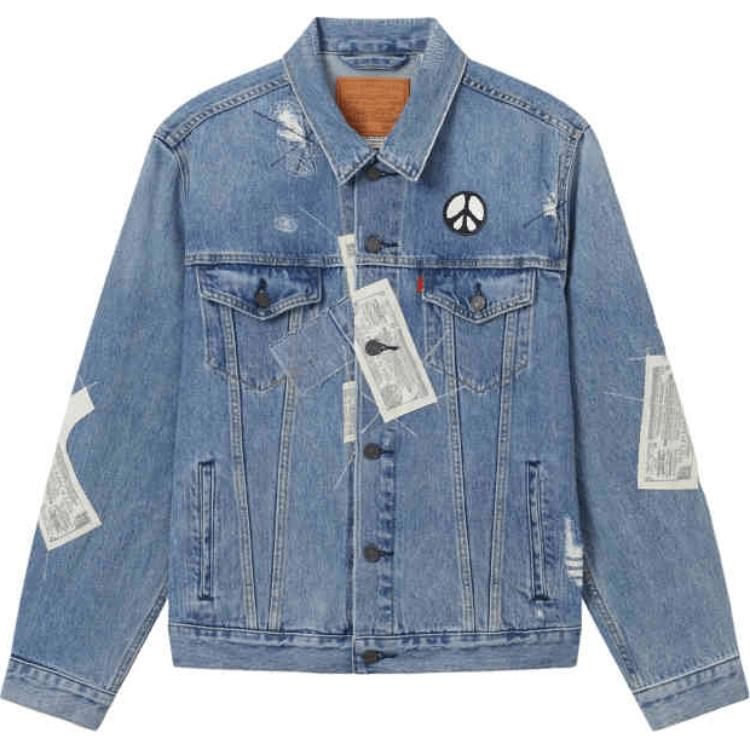

Levis Джинсовая куртка Levi's SS25, Denim Blue