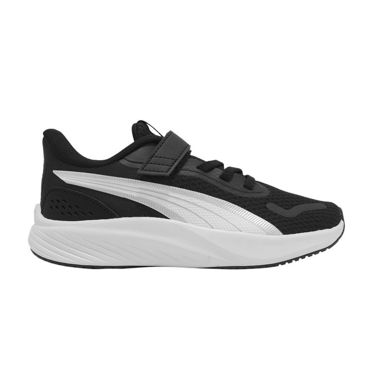 

Кроссовки Pounce Lite AC+ Little Kid 'Black White Silver', черный